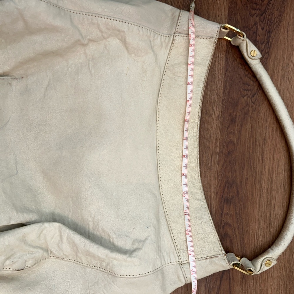 Ivory Tory Burch Hobo - Picture 9 of 13